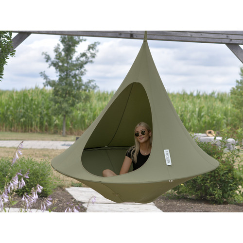 Cacoon Canvas Steel Hammock Temple Webster